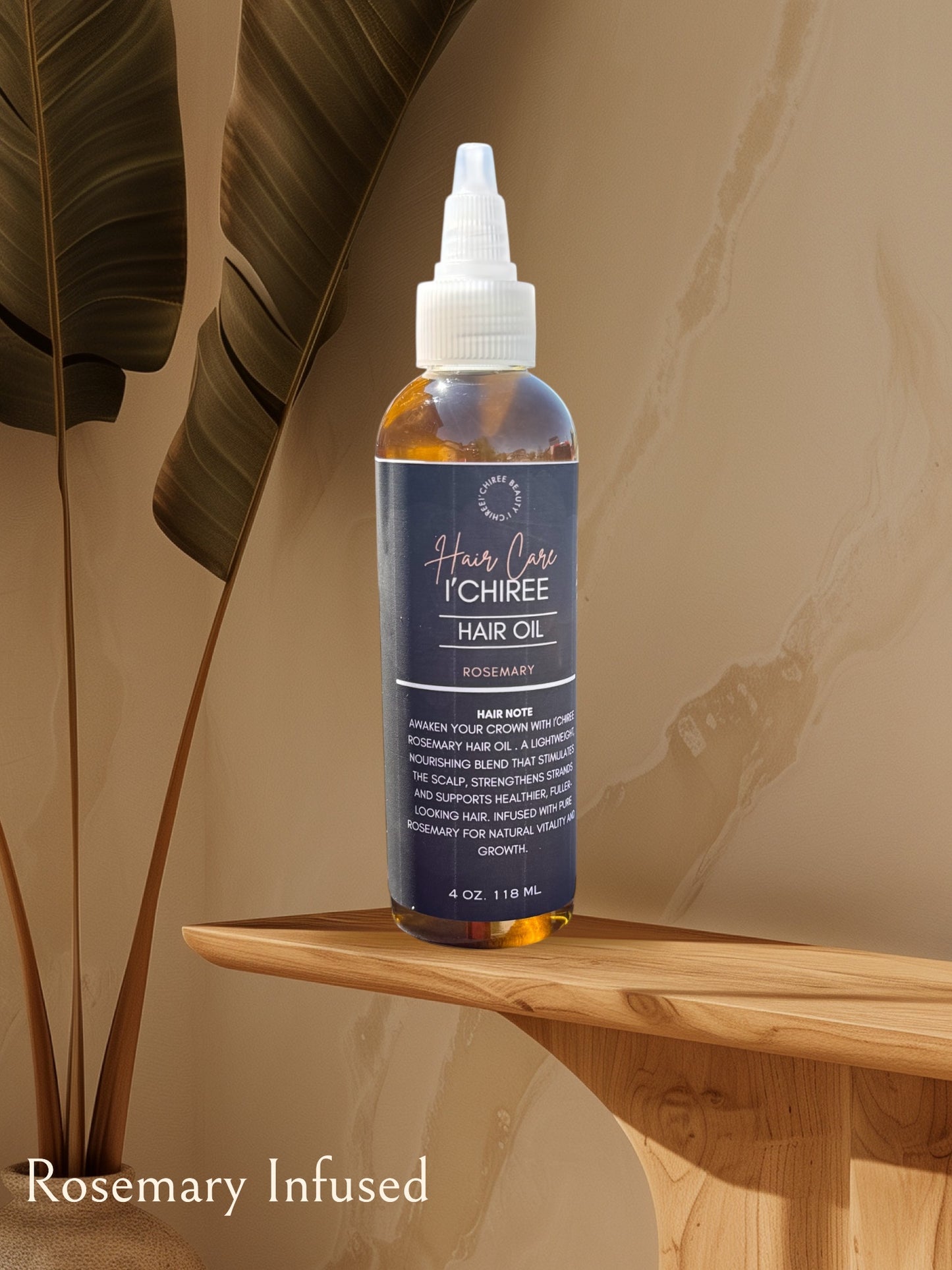 100% Pure Rosemary Hair Oil for Growth and Scalp Health