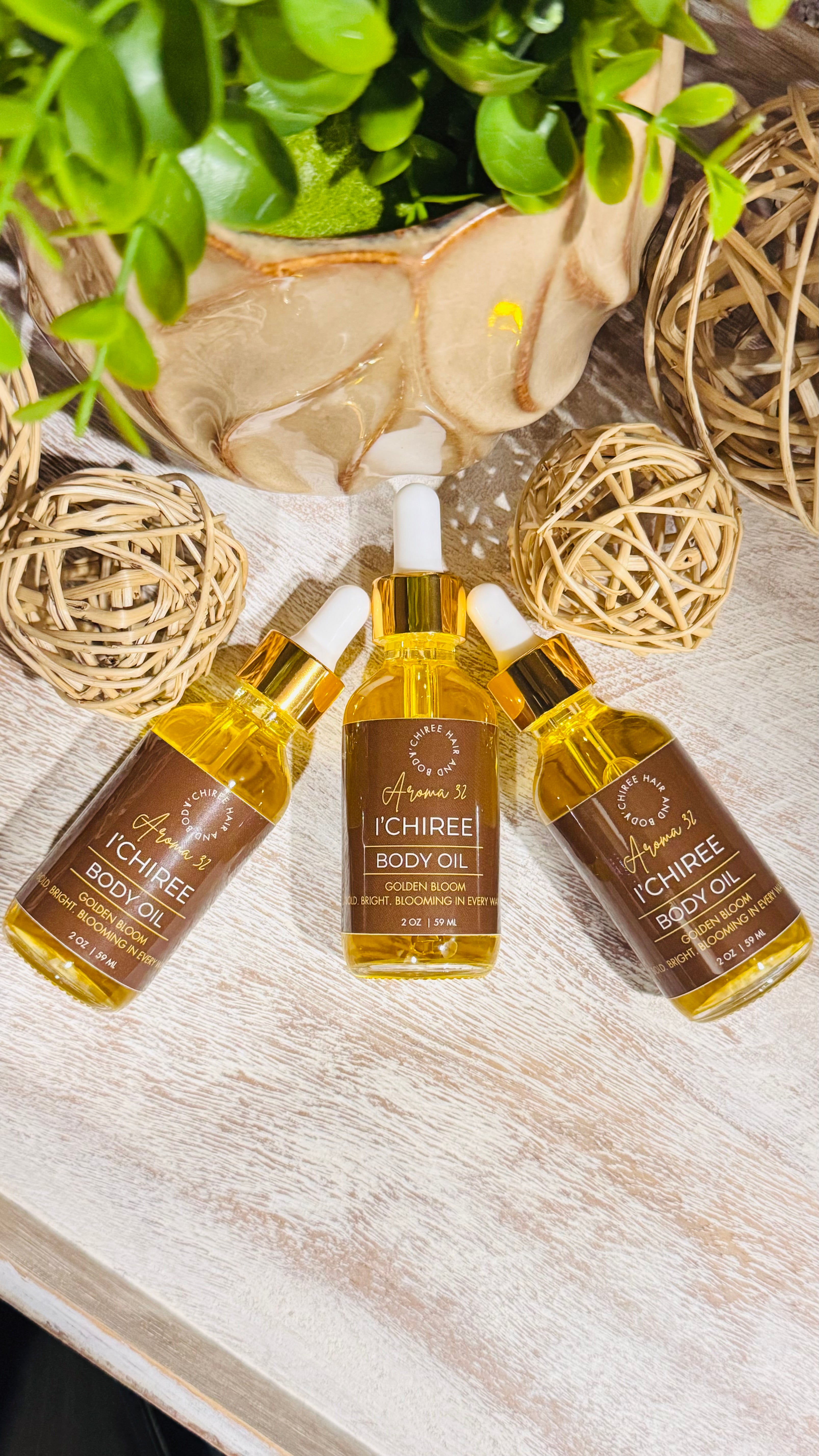 Golden Bloom Body Oil
