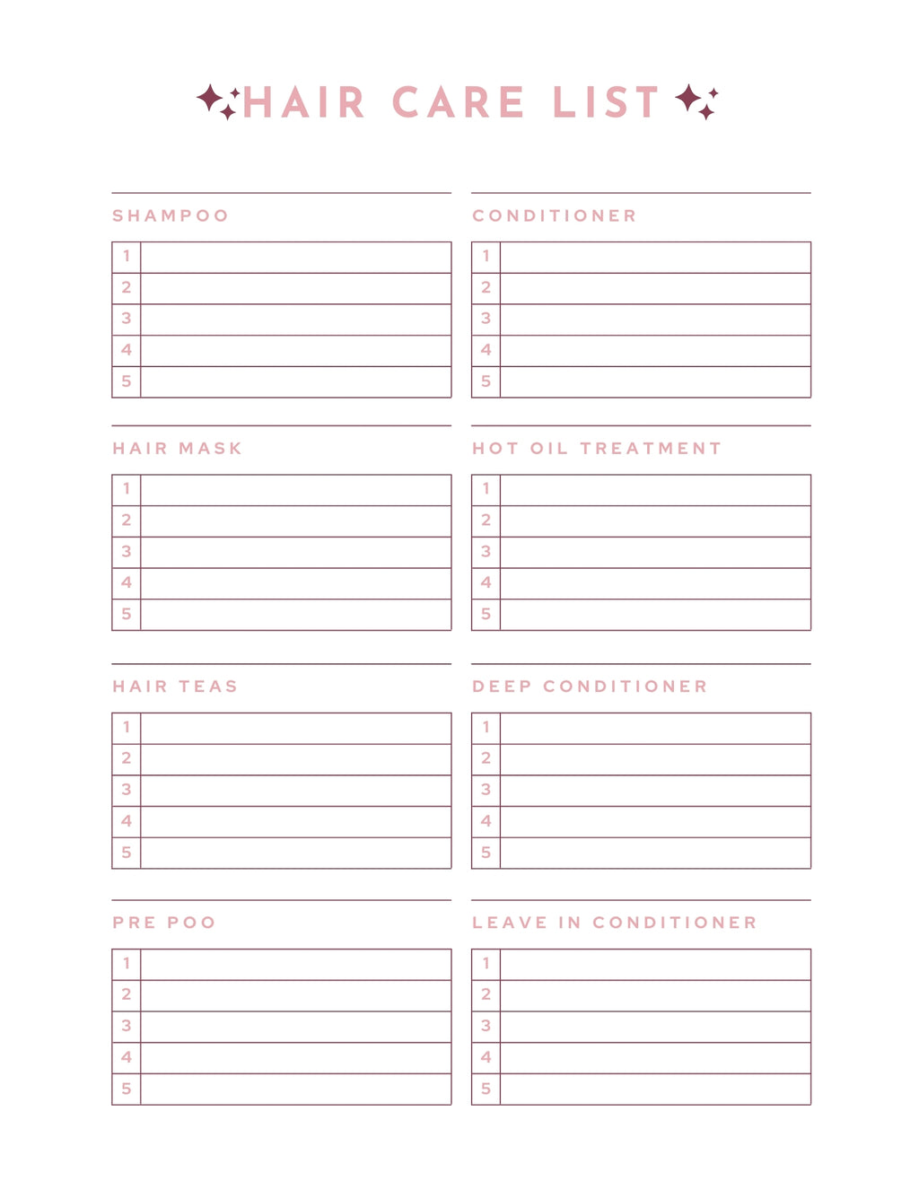 WASH DAY PLANNER