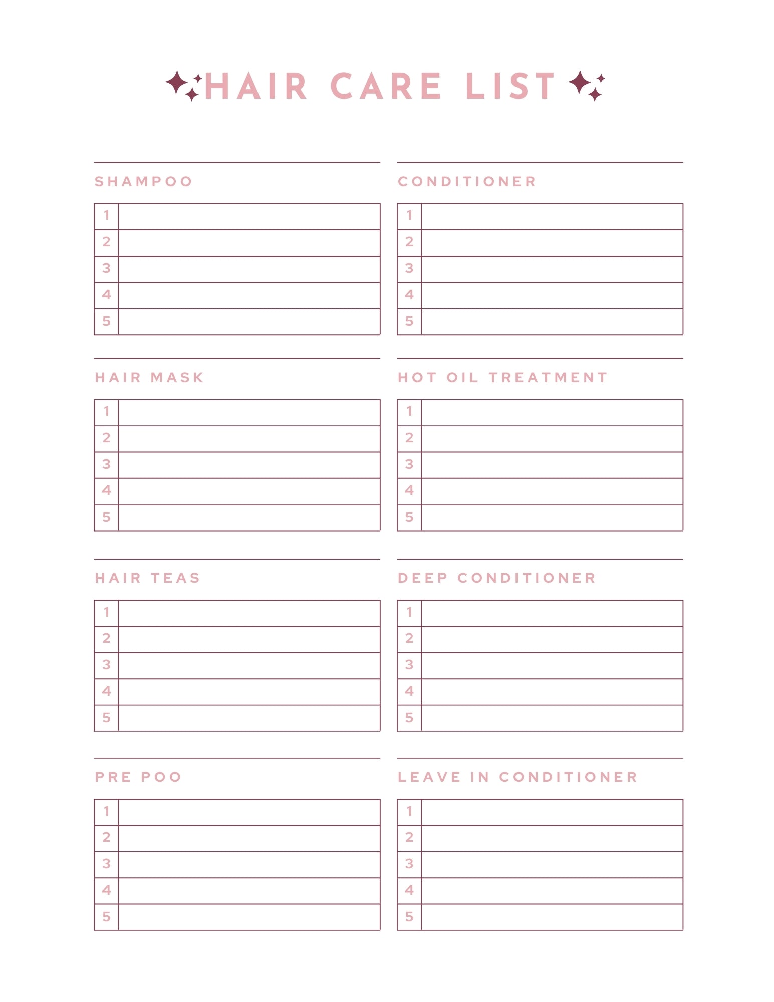 WASH DAY PLANNER